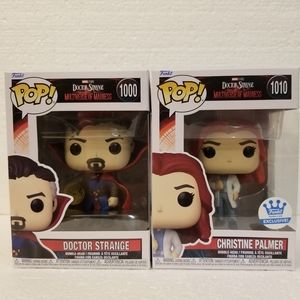 Funko pop! Bundle Marvel "Doctor Strange & Christine Palmer" funko shop exclusiv
